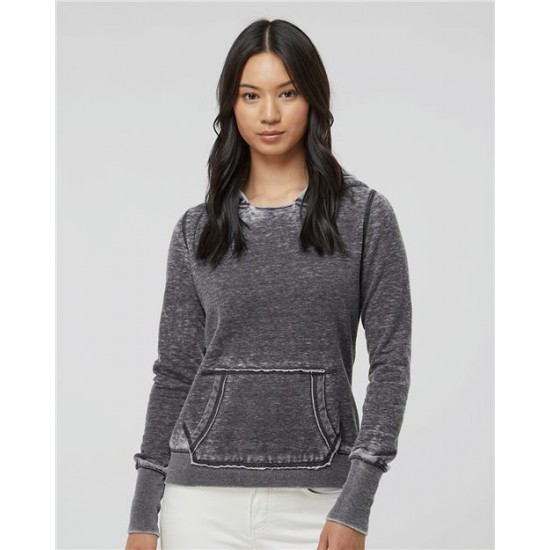 J. America 8912 - Women's Zen Fleece Hooded Sweatshirt J. America 8912 - Women's Zen Fleece Hooded Sweatshirt
