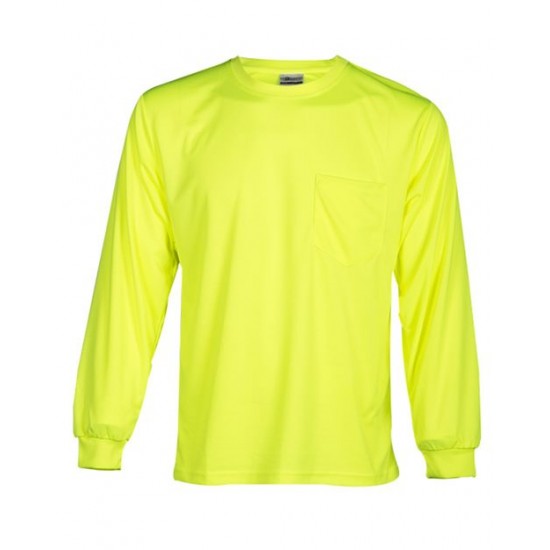 Kishigo 9122-9123 - Microfiber Polyester Long Sleeve T-Shirt Kishigo 9122-9123 - Microfiber Polyester Long Sleeve T-Shirt