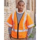 Kishigo 1567-1568 - Economy Single Pocket Zipper Vest Kishigo 1567-1568 - Economy Single Pocket Zipper Vest