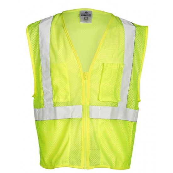 Kishigo FM419-420 - Self Extinguishing Mesh Vest Kishigo FM419-420 - Self Extinguishing Mesh Vest