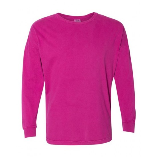 Comfort Colors 6054 - Garment-Dyed Drop-Shoulder Long Sleeve T-Shirt Comfort Colors 6054 - Garment-Dyed Drop-Shoulder Long Sleeve T-Shirt