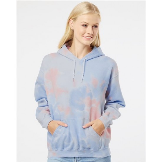 Dyenomite 680VR - Blended Tie-Dyed Hooded Sweatshirt Dyenomite 680VR - Blended Tie-Dyed Hooded Sweatshirt