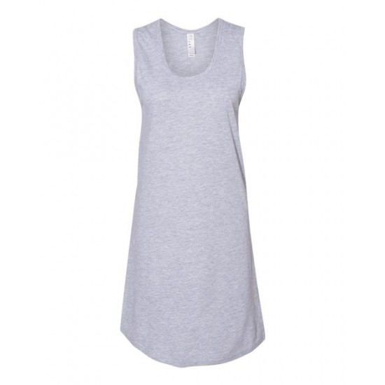 LAT 3523 - Women's Fine Jersey Racerback Tank Dress LAT 3523 - Women's Fine Jersey Racerback Tank Dress