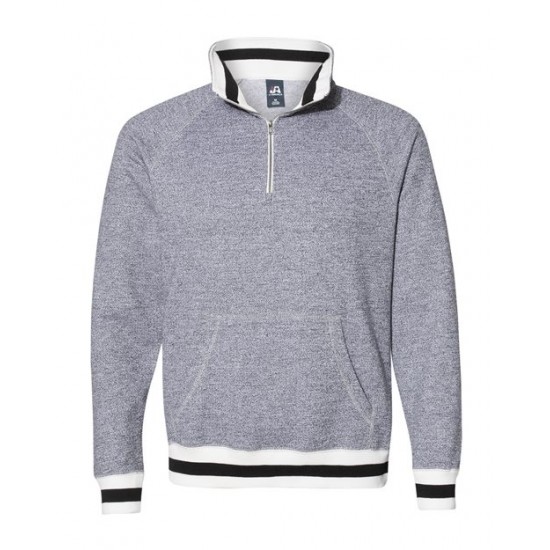 J. America 8703 - Peppered Fleece Quarter-Zip Sweatshirt J. America 8703 - Peppered Fleece Quarter-Zip Sweatshirt