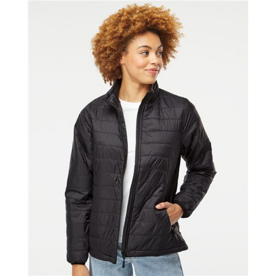 Independent Trading Co. EXP200PFZ - Women's Puffer Jacket Independent Trading Co. EXP200PFZ - Women's Puffer Jacket