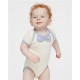 Rabbit Skins 4407 - Baby Rib Infant Bow Tie Bodysuit Rabbit Skins 4407 - Baby Rib Infant Bow Tie Bodysuit