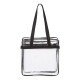 OAD OAD5005 - OAD Clear Tote with Zippered Top OAD OAD5005 - OAD Clear Tote with Zippered Top