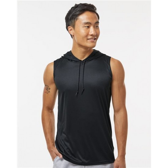 Badger 4108 - B-Core Sleeveless Hooded T-Shirt Badger 4108 - B-Core Sleeveless Hooded T-Shirt