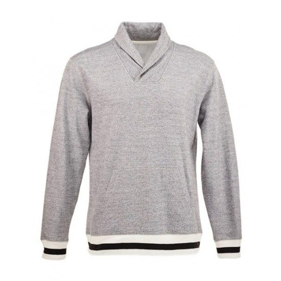J. America 8704 - Peppered Fleece Shawl Collar J. America 8704 - Peppered Fleece Shawl Collar