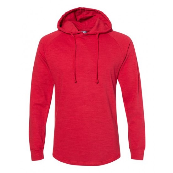 J. America 8245 - Vintage Slub Knit Hooded Long Sleeve Pullover J. America 8245 - Vintage Slub Knit Hooded Long Sleeve Pullover