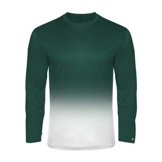 Badger 2204 - Youth Ombre Long Sleeve T-Shirt Badger 2204 - Youth Ombre Long Sleeve T-Shirt