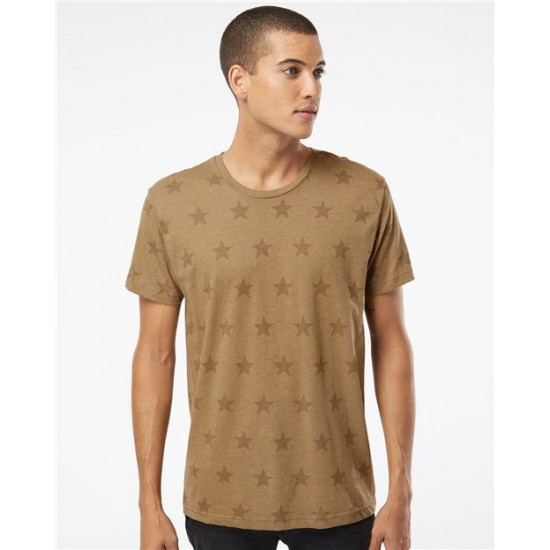 Code Five 3929 - Star Print Tee Code Five 3929 - Star Print Tee