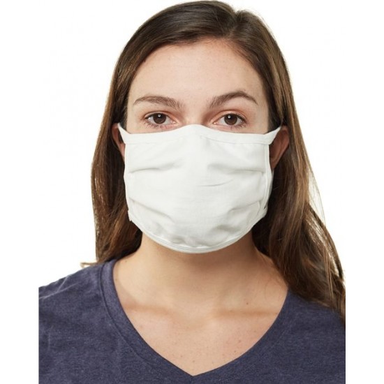 Hanes MASKBB - 3-Ply Cotton Face Mask Hanes MASKBB - 3-Ply Cotton Face Mask
