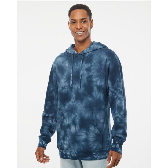Independent Trading Co. PRM4500TD - Midweight Tie-Dyed Hooded Sweatshirt Independent Trading Co. PRM4500TD - Midweight Tie-Dyed Hooded Sweatshirt