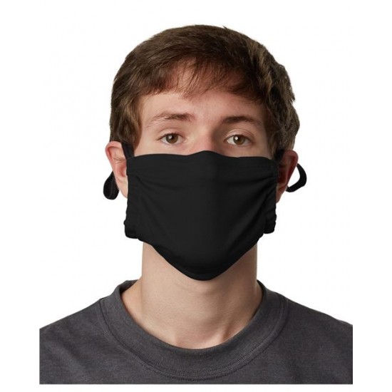 Hanes MKPKCR - 2-Ply Cotton Pocket Face Mask Hanes MKPKCR - 2-Ply Cotton Pocket Face Mask