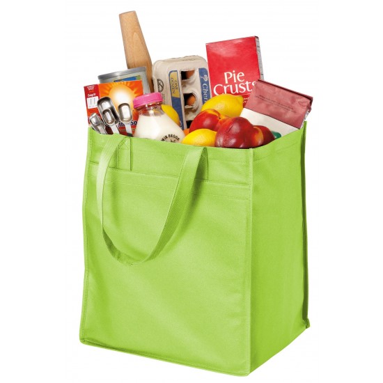 Port Authority - Extra-Wide Polypropylene Grocery Tote. B160 Port Authority - Extra-Wide Polypropylene Grocery Tote. B160
