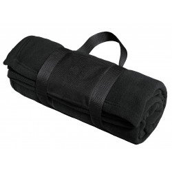 Port Authority Fleece Blanket with Carrying Strap. BP20