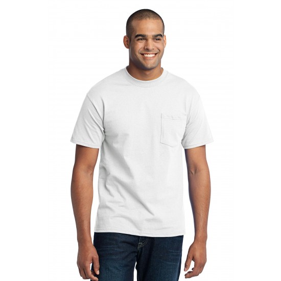 Port & Company - Core Blend Pocket Tee. PC55P Port & Company - Core Blend Pocket Tee. PC55P