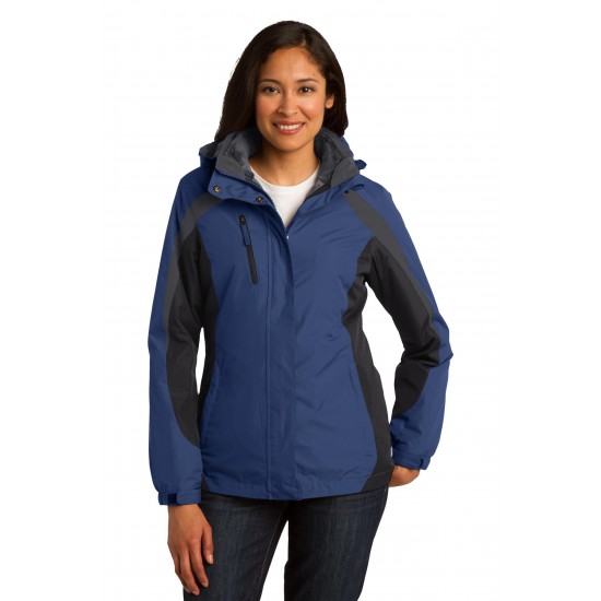 Port Authority Ladies Colorblock 3-in-1 Jacket. L321 Port Authority Ladies Colorblock 3-in-1 Jacket. L321