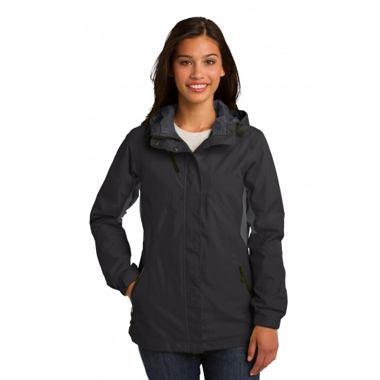 Port Authority Ladies Cascade Waterproof Jacket. L322 Port Authority Ladies Cascade Waterproof Jacket. L322