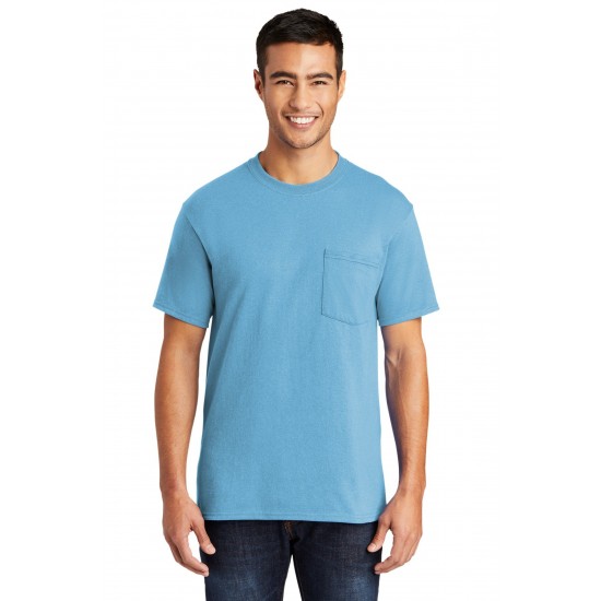 Port & Company - Core Blend Pocket Tee. PC55P Port & Company - Core Blend Pocket Tee. PC55P