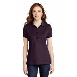 Port Authority  Ladies Stretch Pique Polo. L555 Port Authority  Ladies Stretch Pique Polo. L555