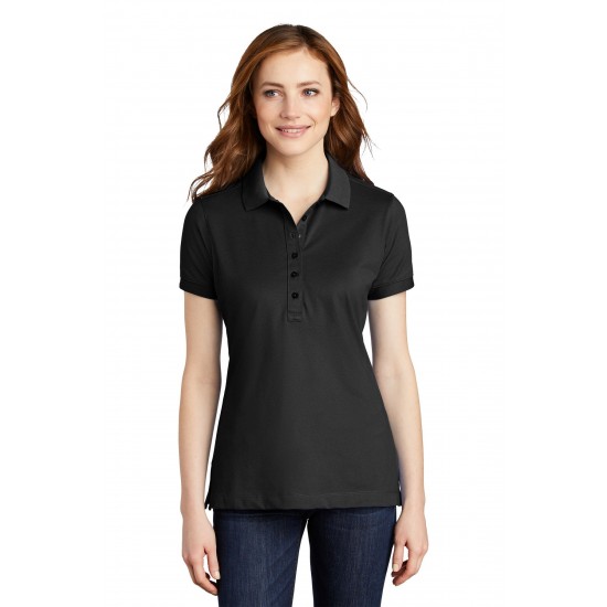 Port Authority Ladies Stretch Pique Polo. L555 Port Authority Ladies Stretch Pique Polo. L555