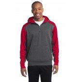 Graphite Heather/ True Red 