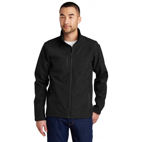 Eddie Bauer Shaded Crosshatch Soft Shell Jacket. EB532 Eddie Bauer Shaded Crosshatch Soft Shell Jacket. EB532
