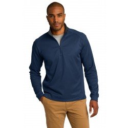 Port Authority  Vertical Texture 1/4-Zip Pullover. K805 Port Authority  Vertical Texture 1/4-Zip Pullover. K805