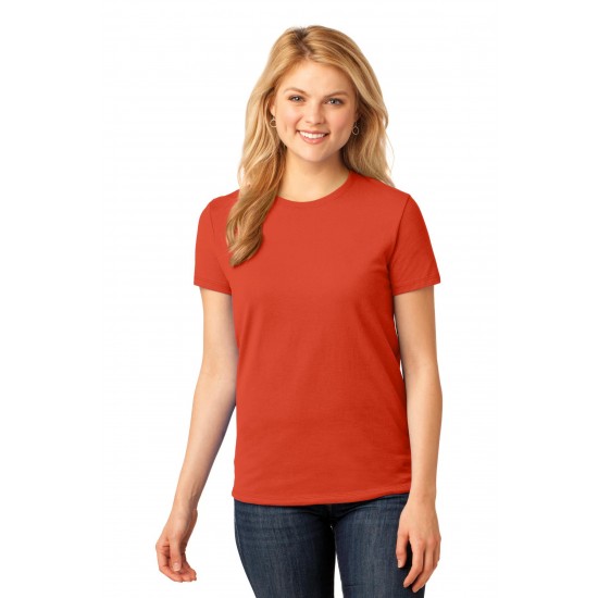 Port & Company Ladies Core Cotton Tee. LPC54 Port & Company Ladies Core Cotton Tee. LPC54