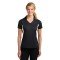 Sport-Tek LST655 - Ladies Side Blocked Micro Pique Sport-Wick Polo