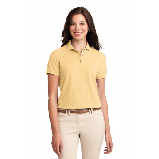 Port Authority Ladies Silk Touch& Polo. L500 Port Authority Ladies Silk Touch& Polo. L500