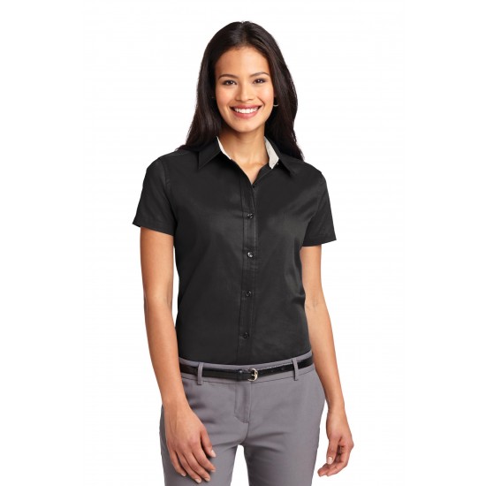 Port Authority Ladies Short Sleeve Easy Care Shirt. L508 Port Authority Ladies Short Sleeve Easy Care Shirt. L508