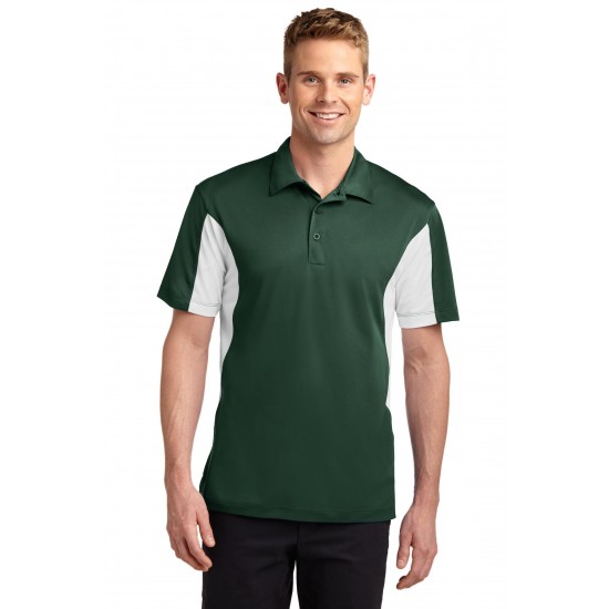 Sport-Tek - Side Blocked Micro Pique Sport-Wick Polo Shirt - ST655 Micro Pique Polo Shirt