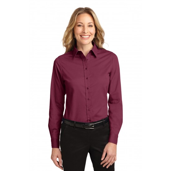 Port Authority Ladies Long Sleeve Easy Care Shirt. L608 Port Authority Ladies Long Sleeve Easy Care Shirt. L608