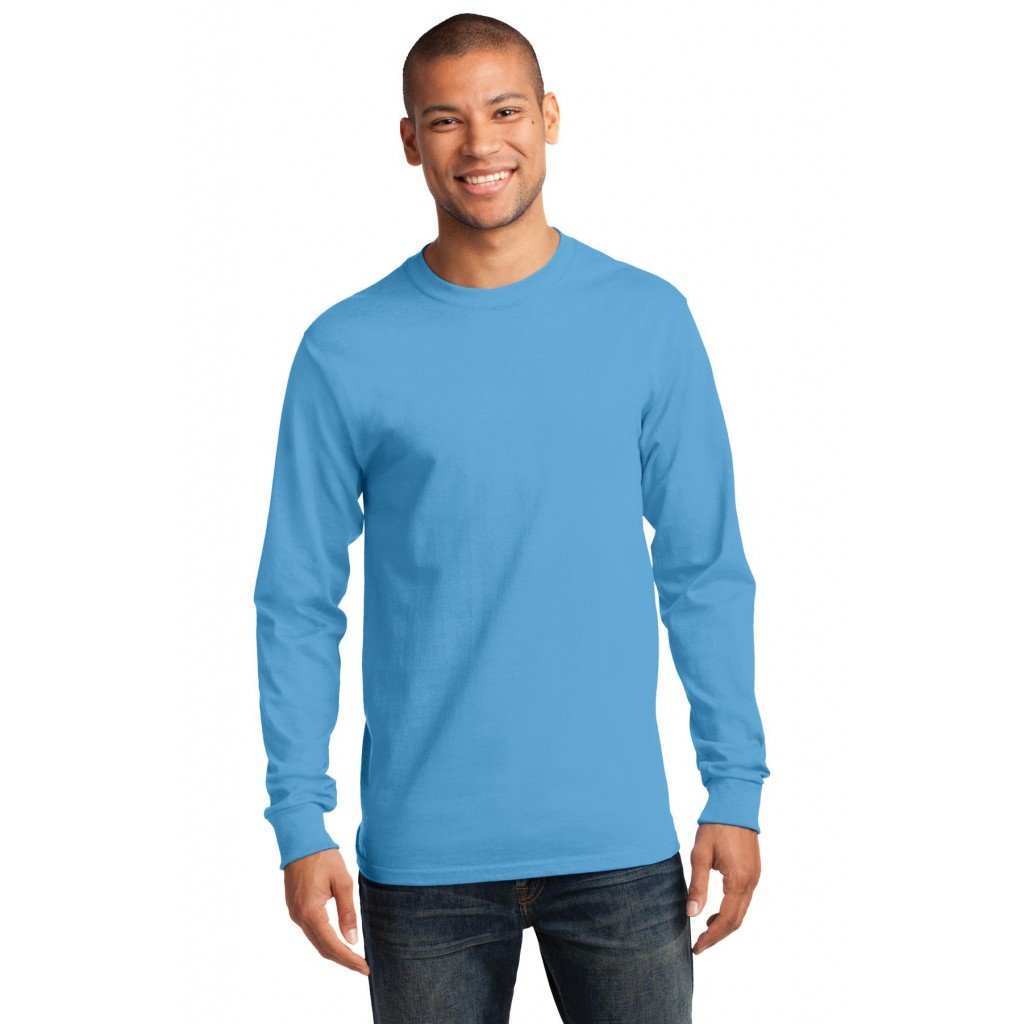 Port & Company Men's Essential T-Shirt (PC61) | Heavyweight 6.1oz Cotton Tee | Jade Green, Size 2XL - View #4