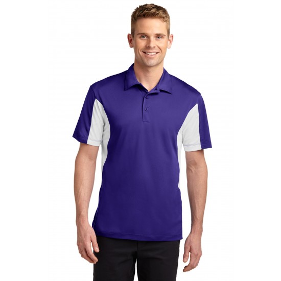 Sport-Tek Tall Side Blocked Micropique Sport-Wick Polo. TST655 Sport-Tek Tall Side Blocked Micropique Sport-Wick Polo. TST655