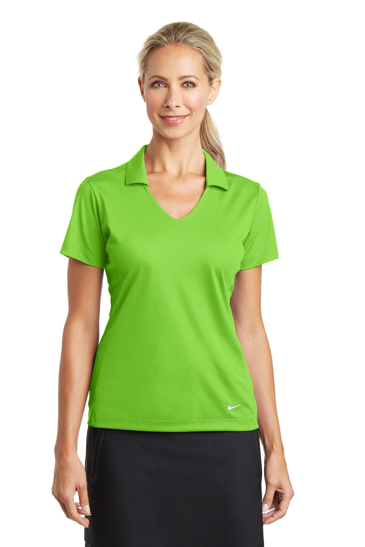 Nike Ladies Dri-FIT Vertical Mesh Polo 