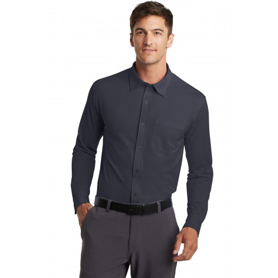 Port Authority Dimension Knit Dress Shirt. K570 Port Authority Dimension Knit Dress Shirt. K570