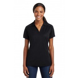 Sport-Tek LST653 - Ladies Micropique Sport-Wick Piped Polo