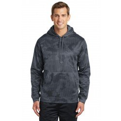 Sport-Tek ST240 - Sport-Wick CamoHex Fleece Hooded Pullover