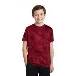 Sport-Tek YST370 - Youth CamoHex Tee Sport-Tek YST370 - Youth CamoHex Tee