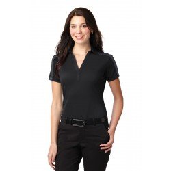 Port Authority  Ladies Silk Touch& Performance Colorblock Stripe Polo. L547 Port Authority  Ladies Silk Touch& Performance Colorblock Stripe Polo. L547