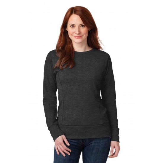 Anvil - Ladies Crewneck French Terry Fleece Sweatshirt - 72000L Terry Fleece Sweatshirt