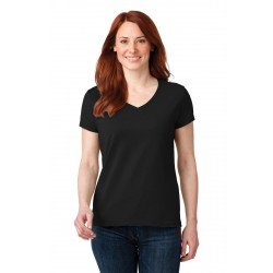 Anvil - Ladies 100% Combed Ring Spun Cotton V-Neck T-Shirt - 88VL