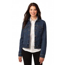 Port Authority  Ladies Denim Jacket. L7620