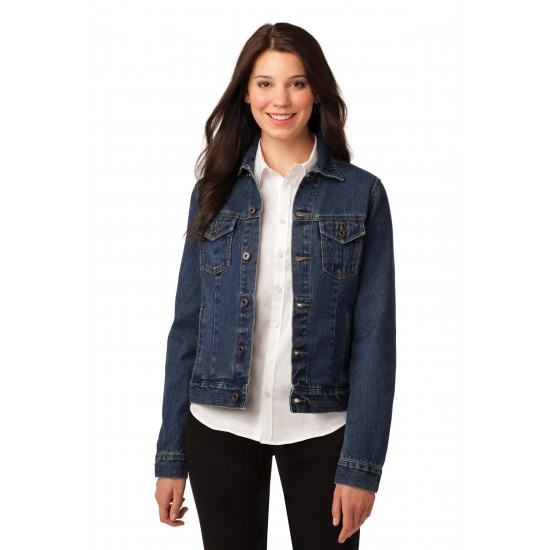 Port Authority Ladies Denim Jacket. L7620 Port Authority Ladies Denim Jacket. L7620