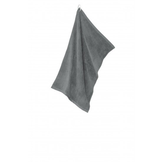 Port Authority  Grommeted Microfiber Golf Towel. TW530