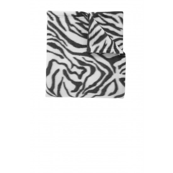 DISCONTINUED Port Authority Core Printed Fleece Blanket. BP61 DISCONTINUED Port Authority Core Printed Fleece Blanket. BP61
